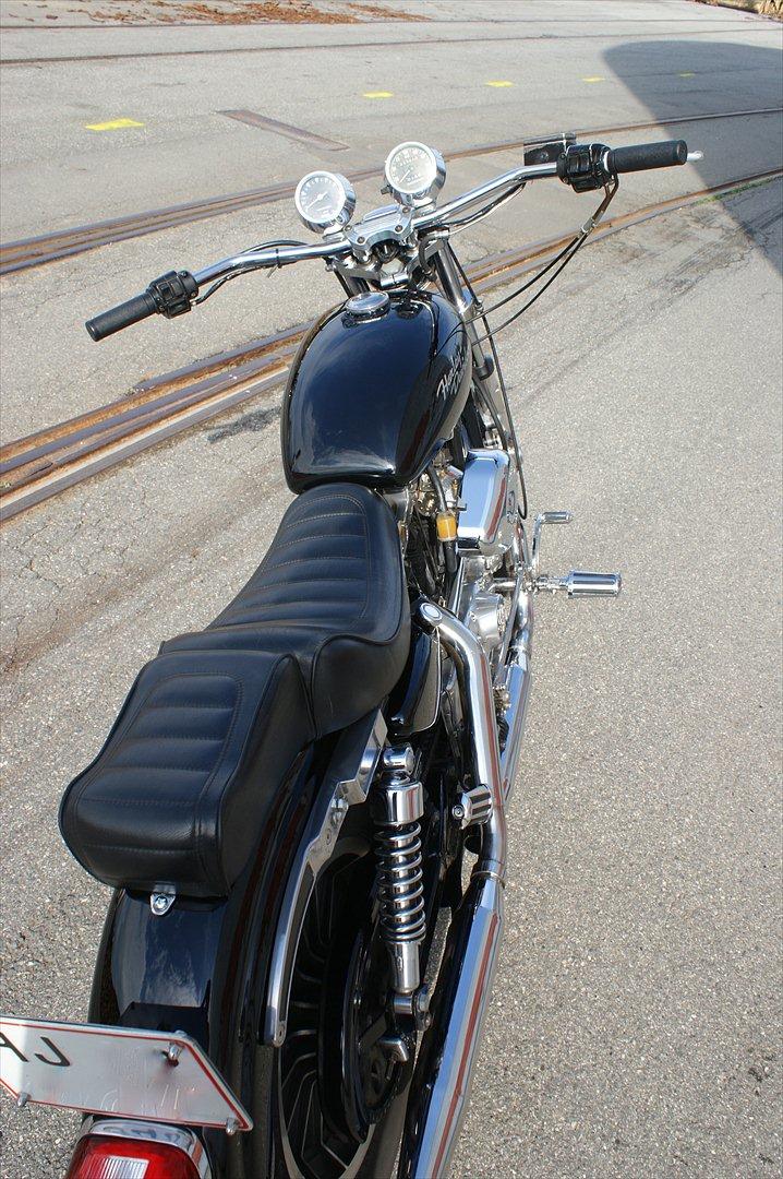 Harley Davidson Sportster XLS Iron Tidligere - Nye kabler over vinteren... billede 16