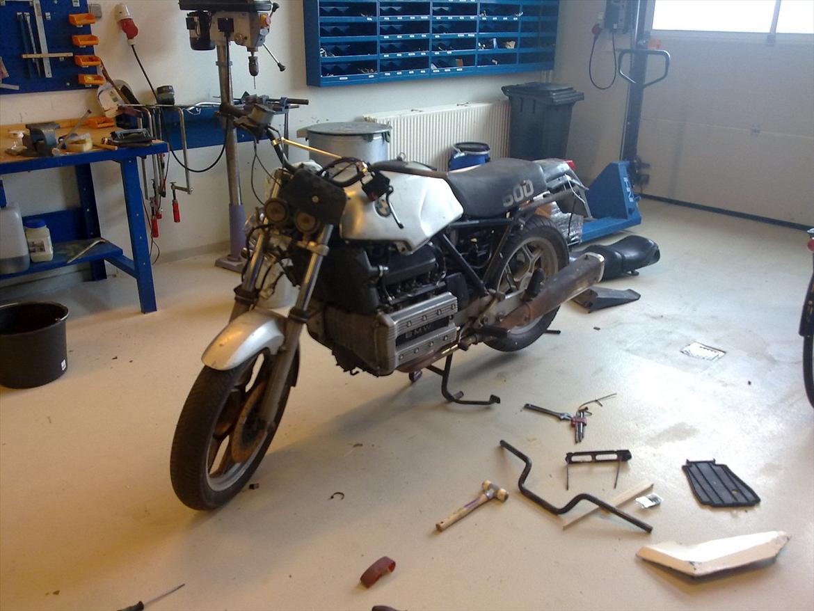 BMW K100 - første mock-up billede 6