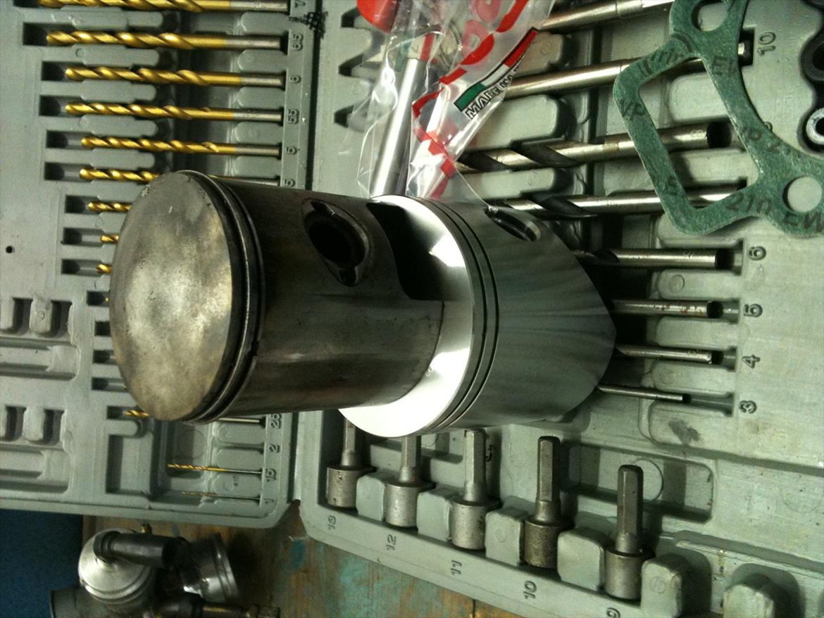 Aprilia SR 174 - Gl. vs. nyt
Std. vs. Racing billede 7