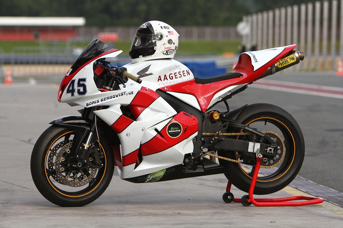 Honda cbr 600RR  (bane) billede 10