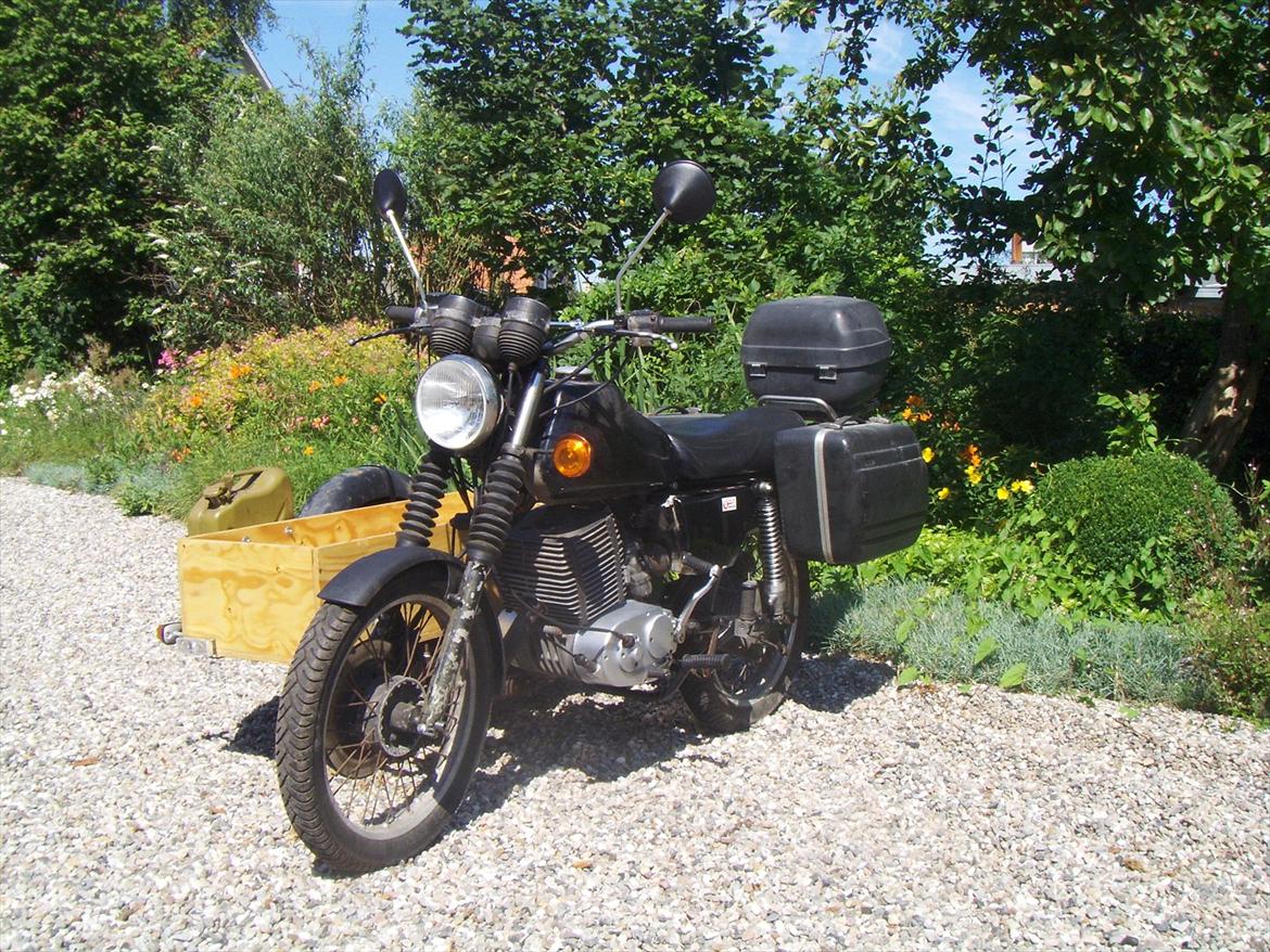 MZ ETZ 250 sidevogn billede 2