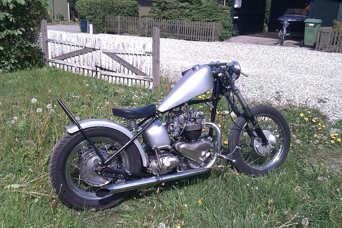 Triumph  Thunderbird 6T "Jamesville 53 Triumph" Bobber - Før ombygning billede 14