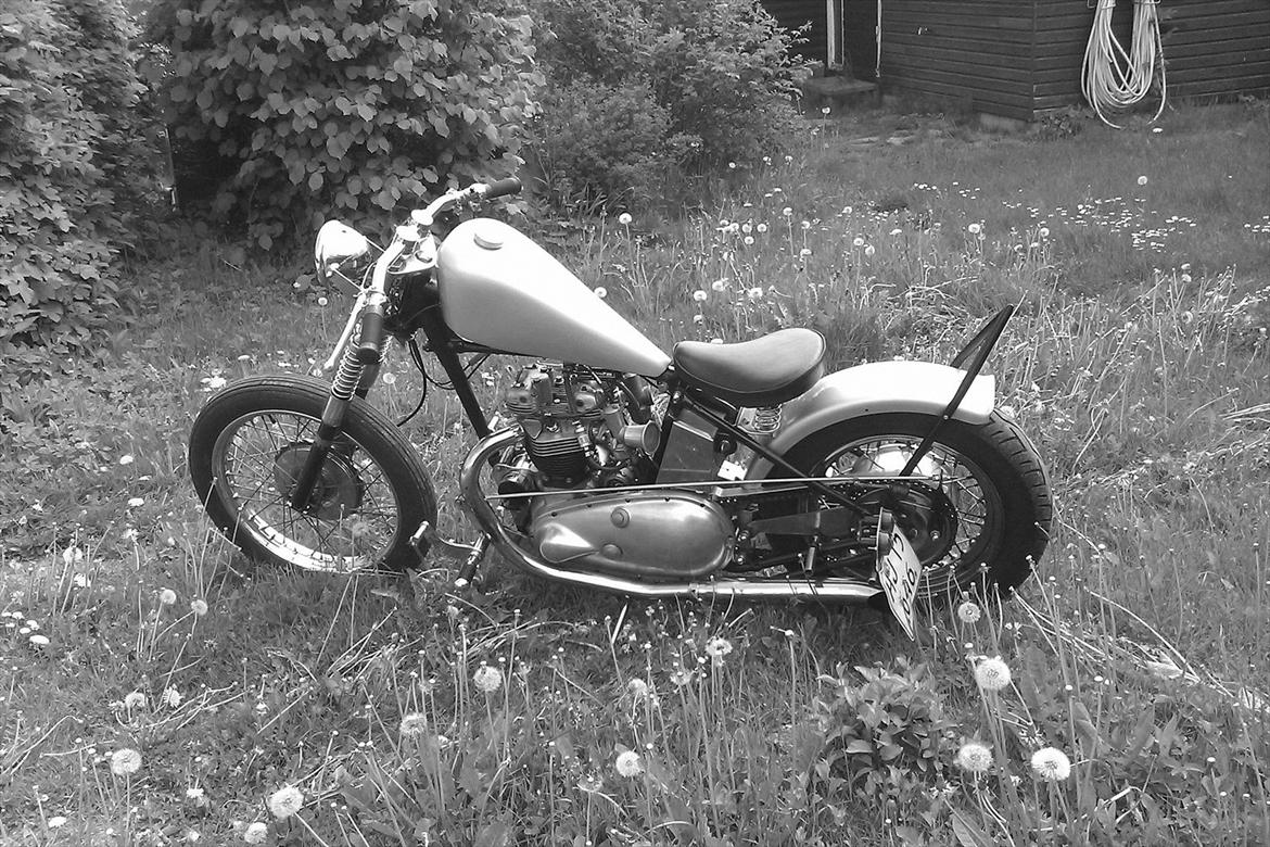 Triumph  Thunderbird 6T "Jamesville 53 Triumph" Bobber - Før ombygning billede 13