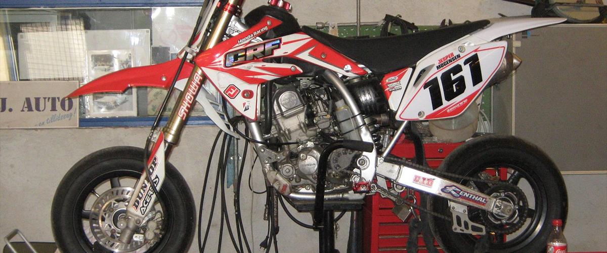 Honda crf150r supermoto  tilsalg 2008 Kanon cykel til 