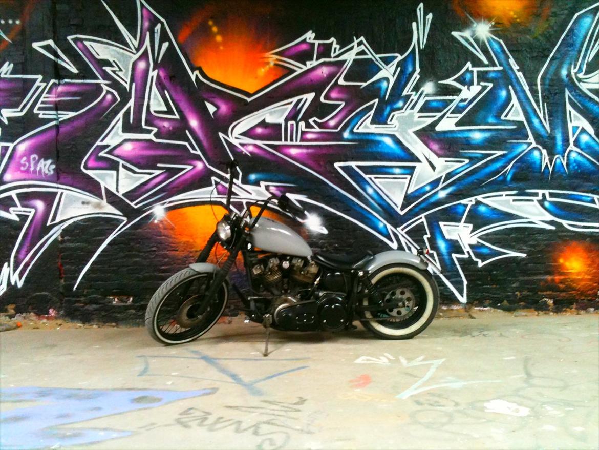 Harley Davidson FX 1200 Super Glide (solgt) - Foto session på Odense Havn billede 2