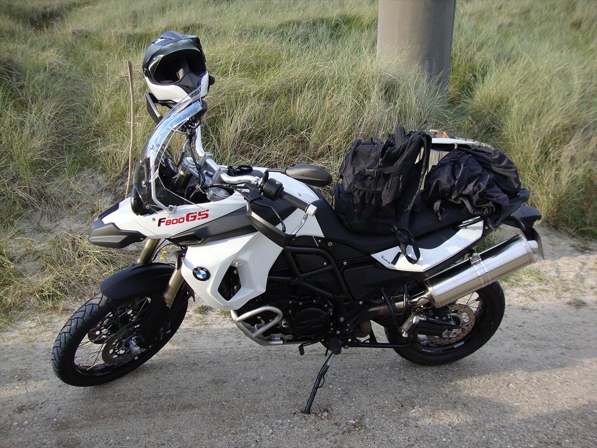 BMW F800GS - 12.08.11 - Afhentet, købsaftale underskrevet og tur opad den jydske vestkyst billede 6