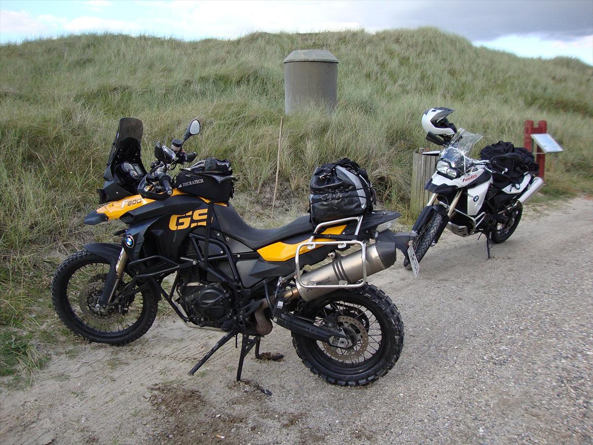 BMW F800GS - 12.08.11 - Afhentet, købsaftale underskrevet og tur opad den jydske vestkyst billede 8