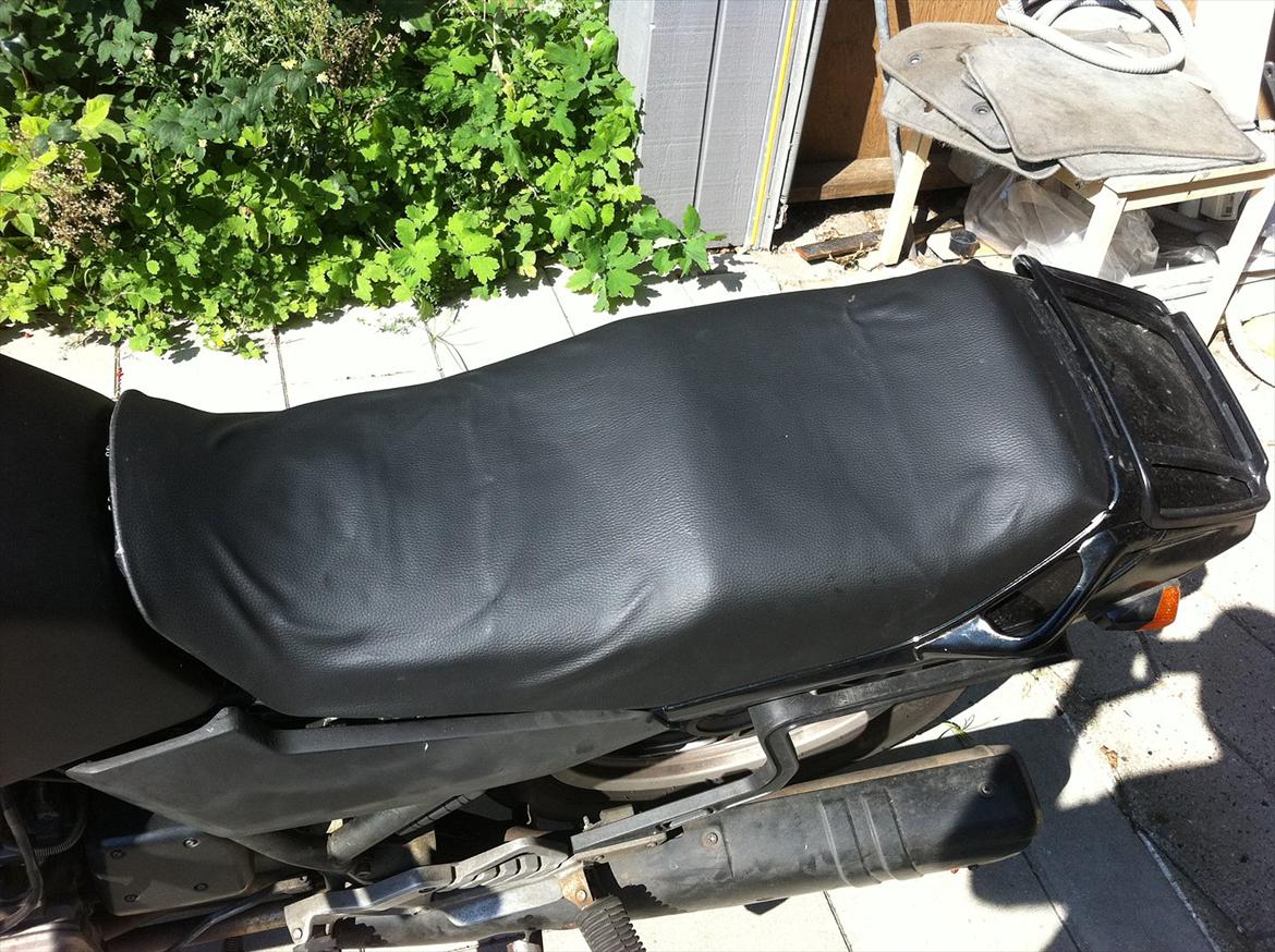 BMW K100 Scrambler - Hjemmegjort ombetrækning.. skal nok laves om.. men 1. forsøg..  billede 7