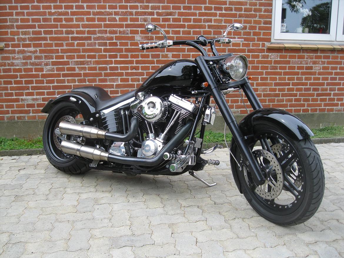 Harley Davidson custom billede 13