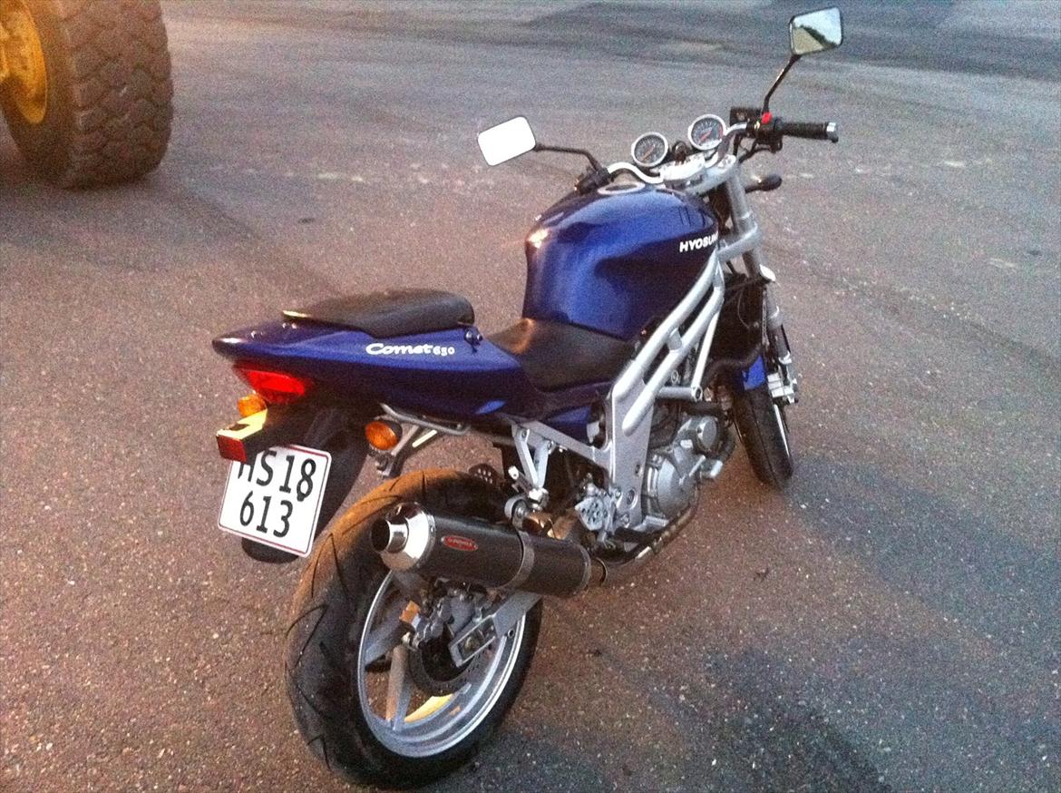 Hyosung GT 650 billede 10