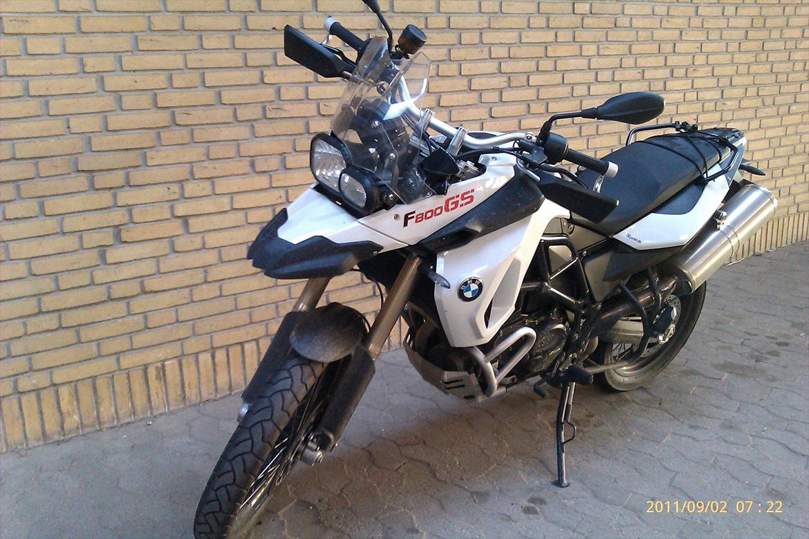 BMW F800GS - 02.08.11 - Ny mindre vindskærm monteret billede 10