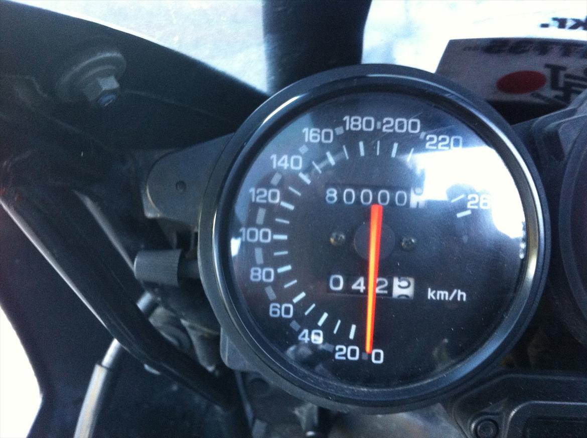 Yamaha TRX 850 - Solgt. - Så fyldte den 80.000 km. 2/9 2011. billede 20