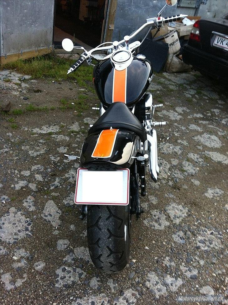 Yamaha XVS 1100 Drag Star - Den sorte baglygte billede 7