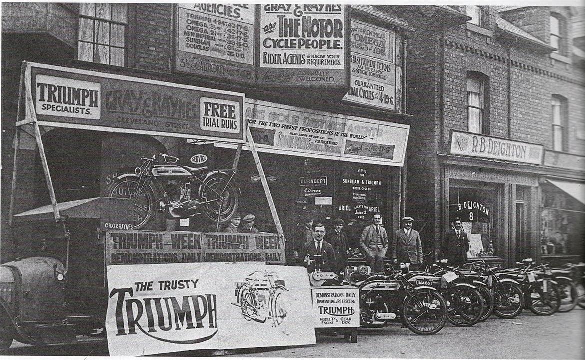 Triumph 4 hk Roadster - år - Triumph MC shop. billede 25