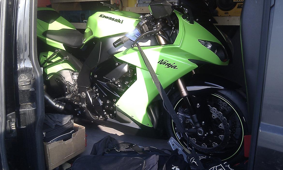 Kawasaki ZX10R - På vej syd på .. billede 16