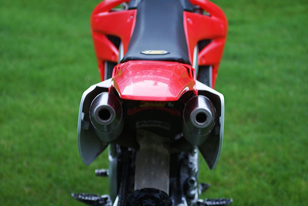 Honda CRF 250R - 2 potter til 1 prop, er nu ikke lige min stil ;-) billede 11
