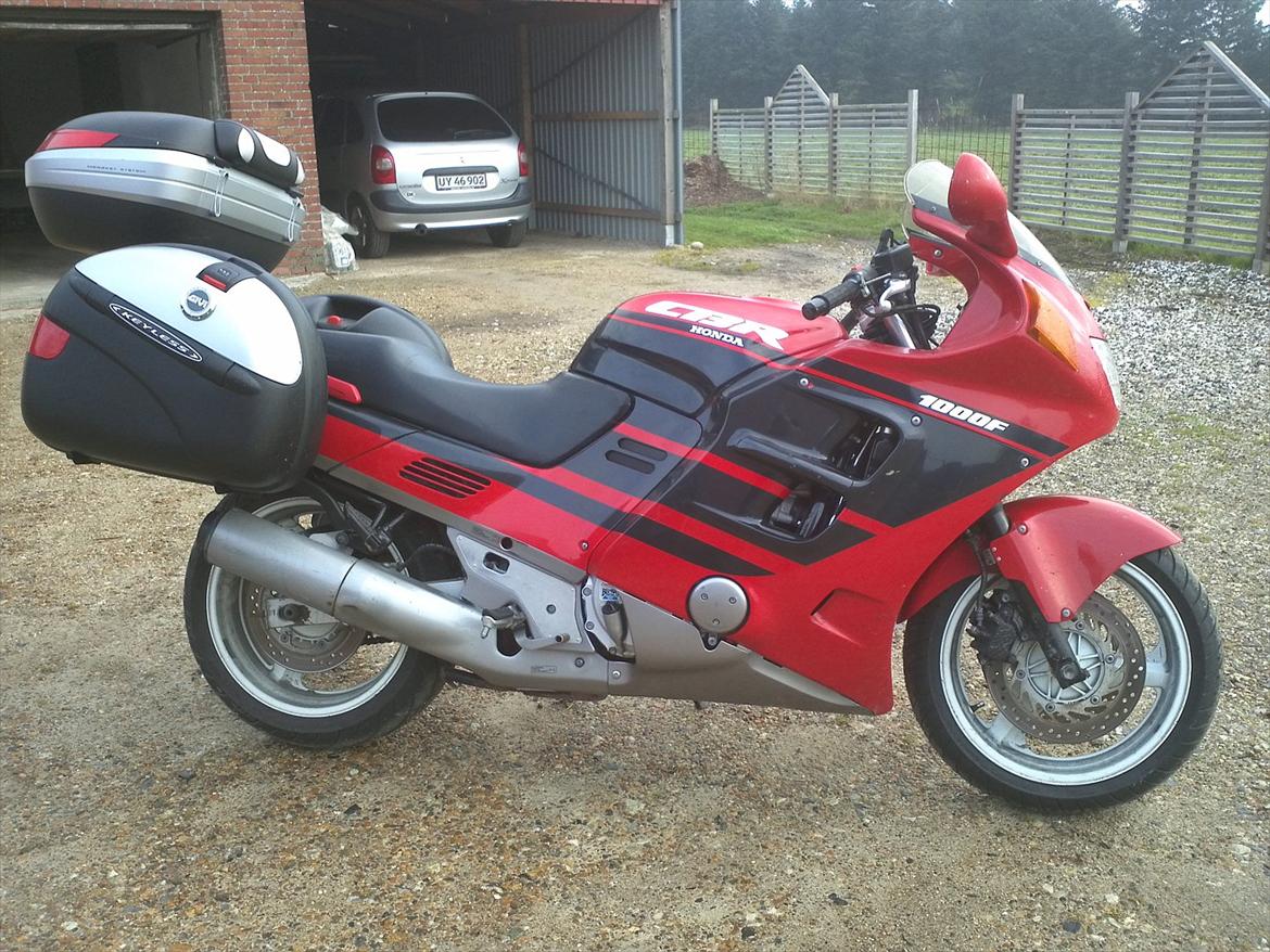 Honda cbr 1000 f sc24 - lige hjemkommet efter en skøn tur til rügen i tyskland billede 6