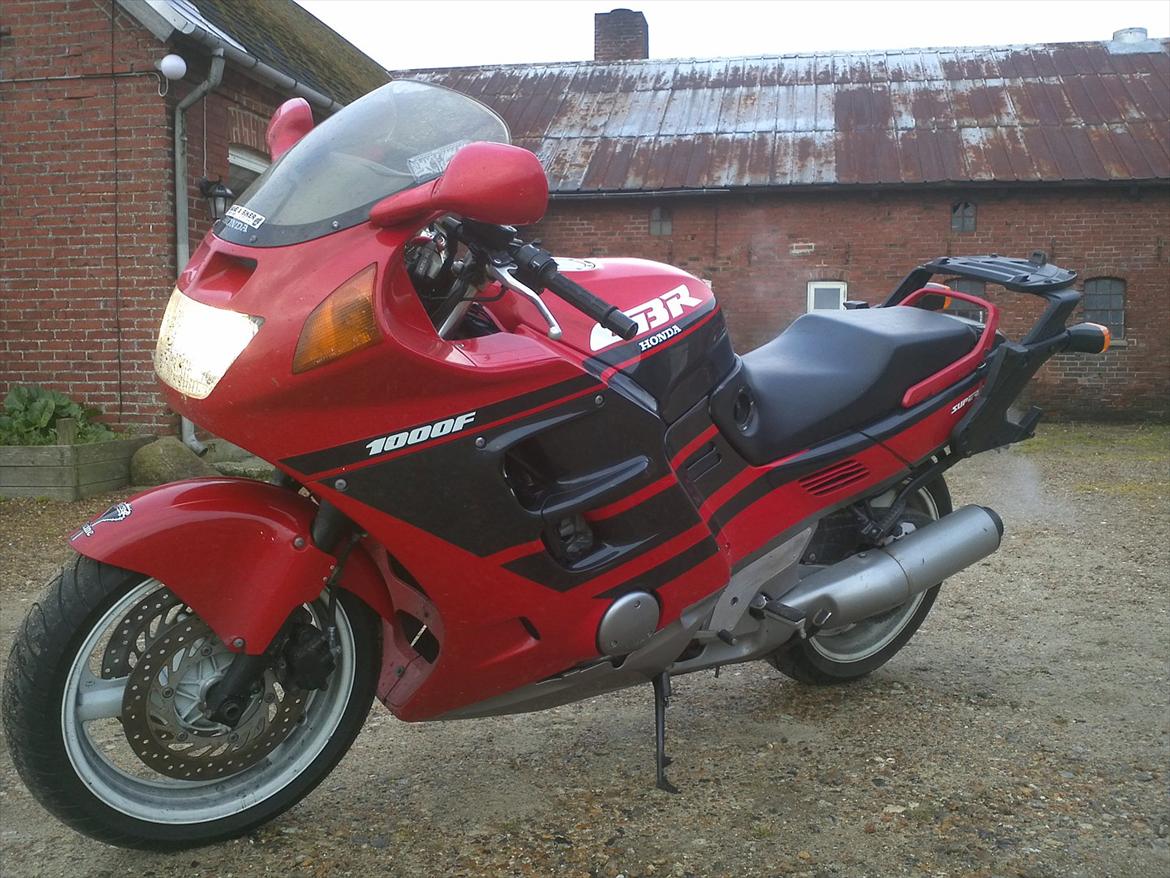 Honda cbr 1000 f sc24 - lige hjemkommet efter en skøn tysklandstur til rügen billede 12