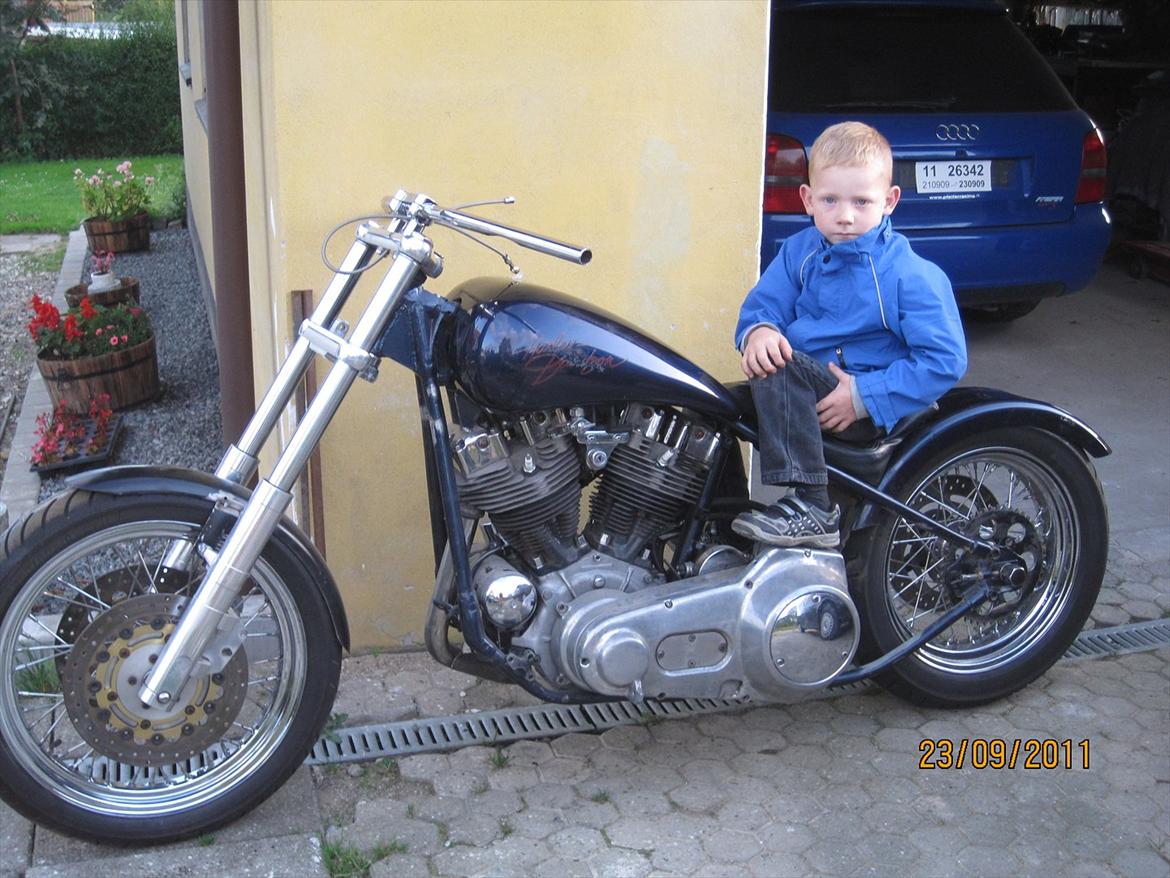 Harley Davidson early shovel billede 20