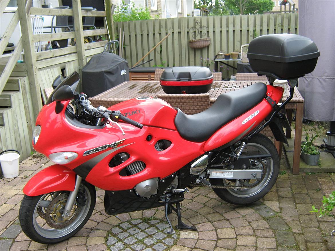 Suzuki gsx 600f - oprindelig farve  billede 8