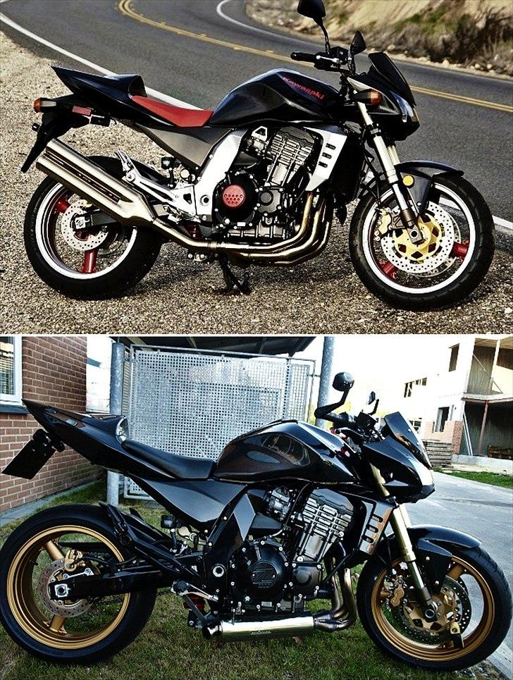 Kawasaki Z1000 - før vs nu billede 20