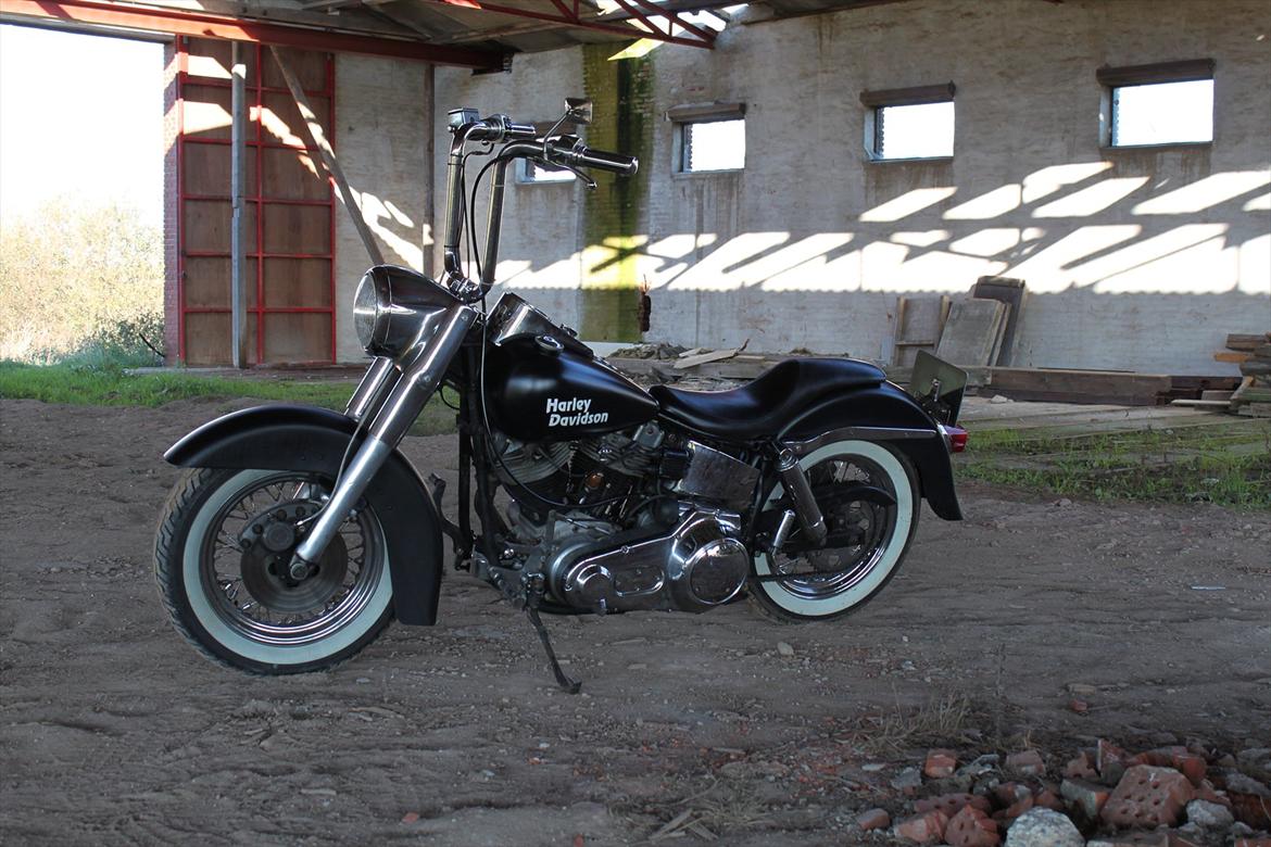 Harley Davidson Flh (solgt) - så fik jeg endelig taget nogle nye billeder..:)
 billede 1