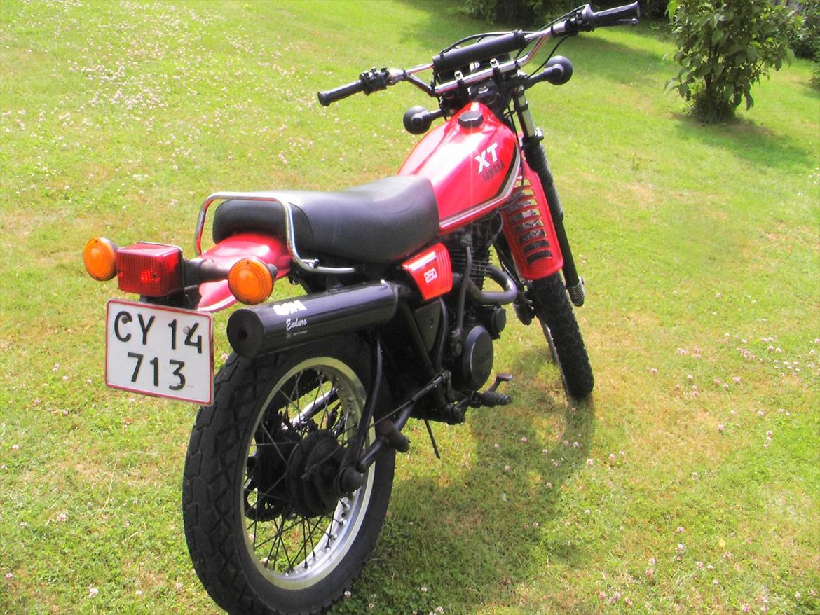 Yamaha XT 250 billede 4