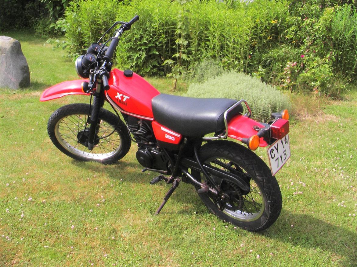 Yamaha XT 250 billede 8