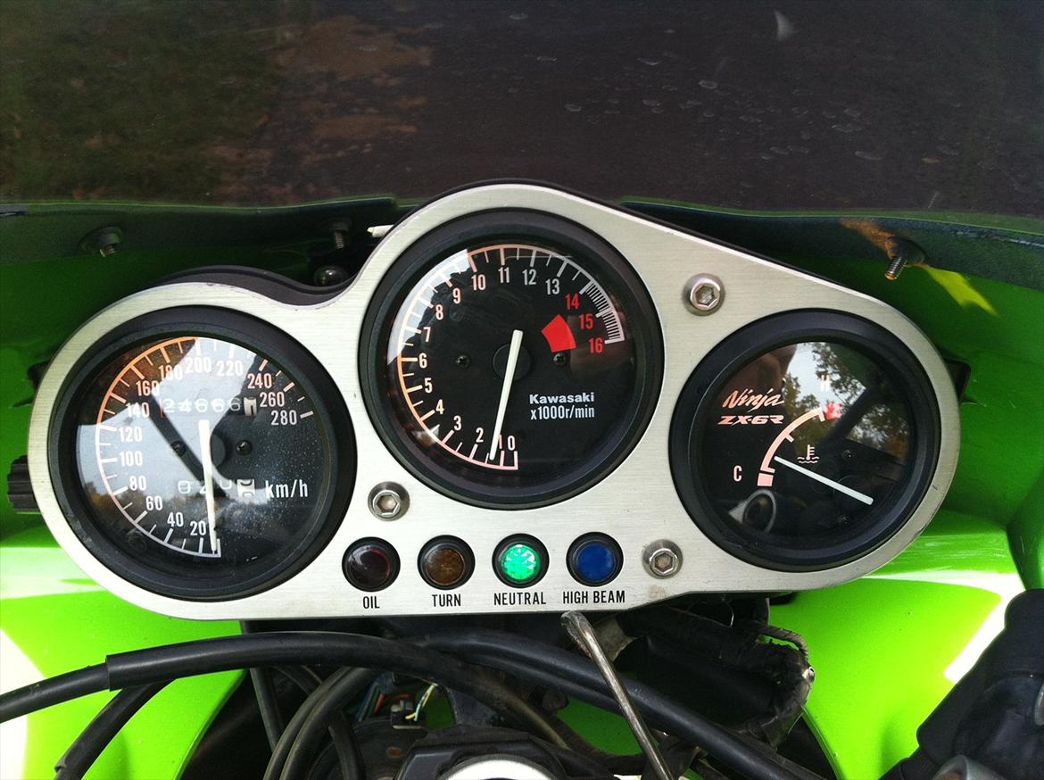 Kawasaki zx6r billede 8