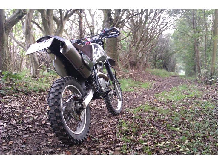 Honda XR 600 - På lusketur som så mange gange før... billede 1