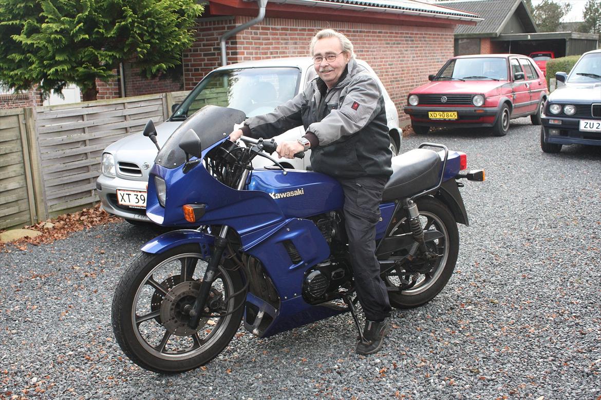 Kawasaki 550 GPZ (Solgt ) billede 15