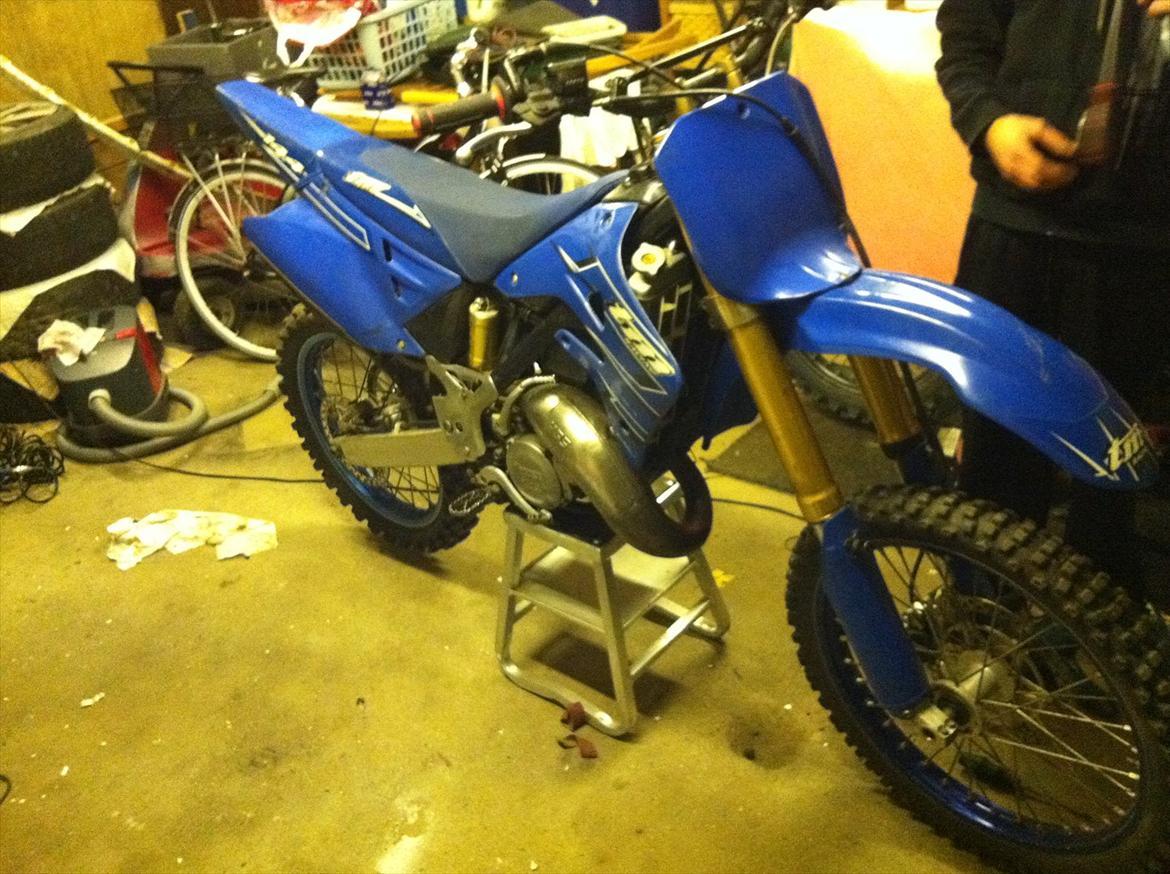 TM Racing 144cc - Da jeg li havde hentet den og var gået igang med at skrue i den. billede 2