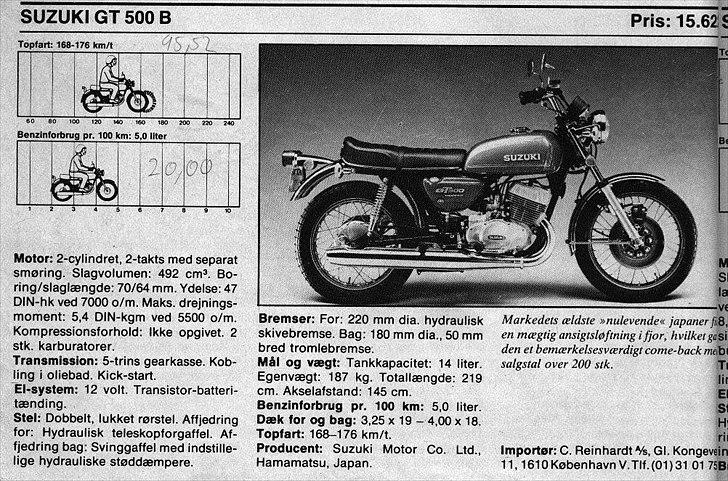 Suzuki GT500 billede 16