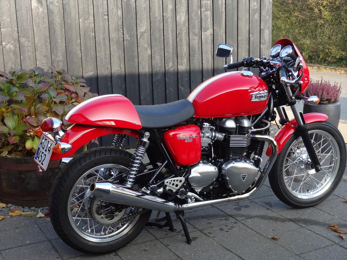 Triumph thruxton billede 2