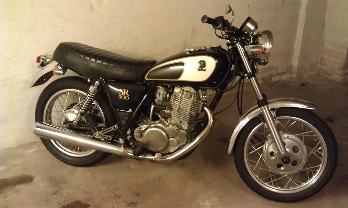 Yamaha SR 500 48T *SOLGT* billede 2