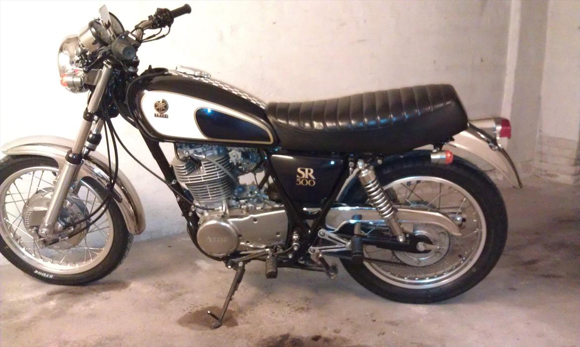 Yamaha SR 500 48T *SOLGT* billede 4