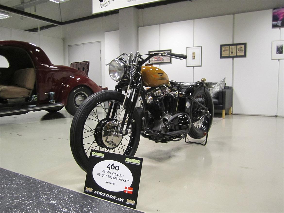 Harley Davidson Ironhead - Pocket Rocket - Scandinavian Custom Show 2011 i Bella Center billede 3