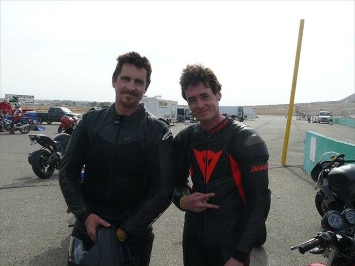 Honda CBR600RR - Track day with Batman (Christian Bale) billede 2