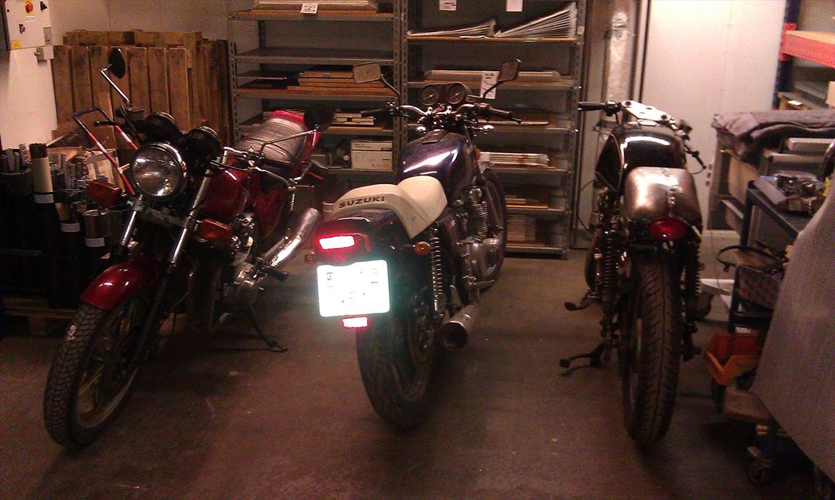 Suzuki GS550 - solgt  - og så lige et alle 3... billede 6