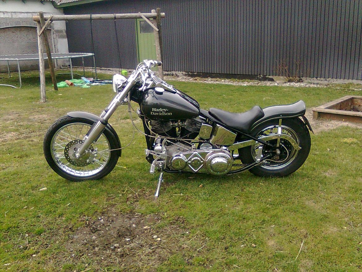 Harley Davidson 1200 panhead stivstil billede 4
