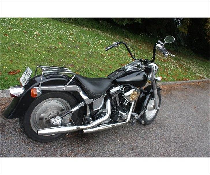 Harley Davidson Fatboy Solgt - Lige da jeg havde fået den :) billede 1
