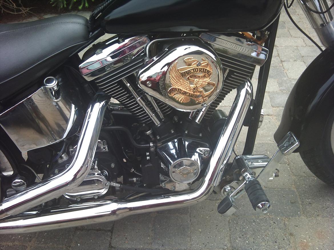 Harley Davidson Fatboy Solgt billede 5