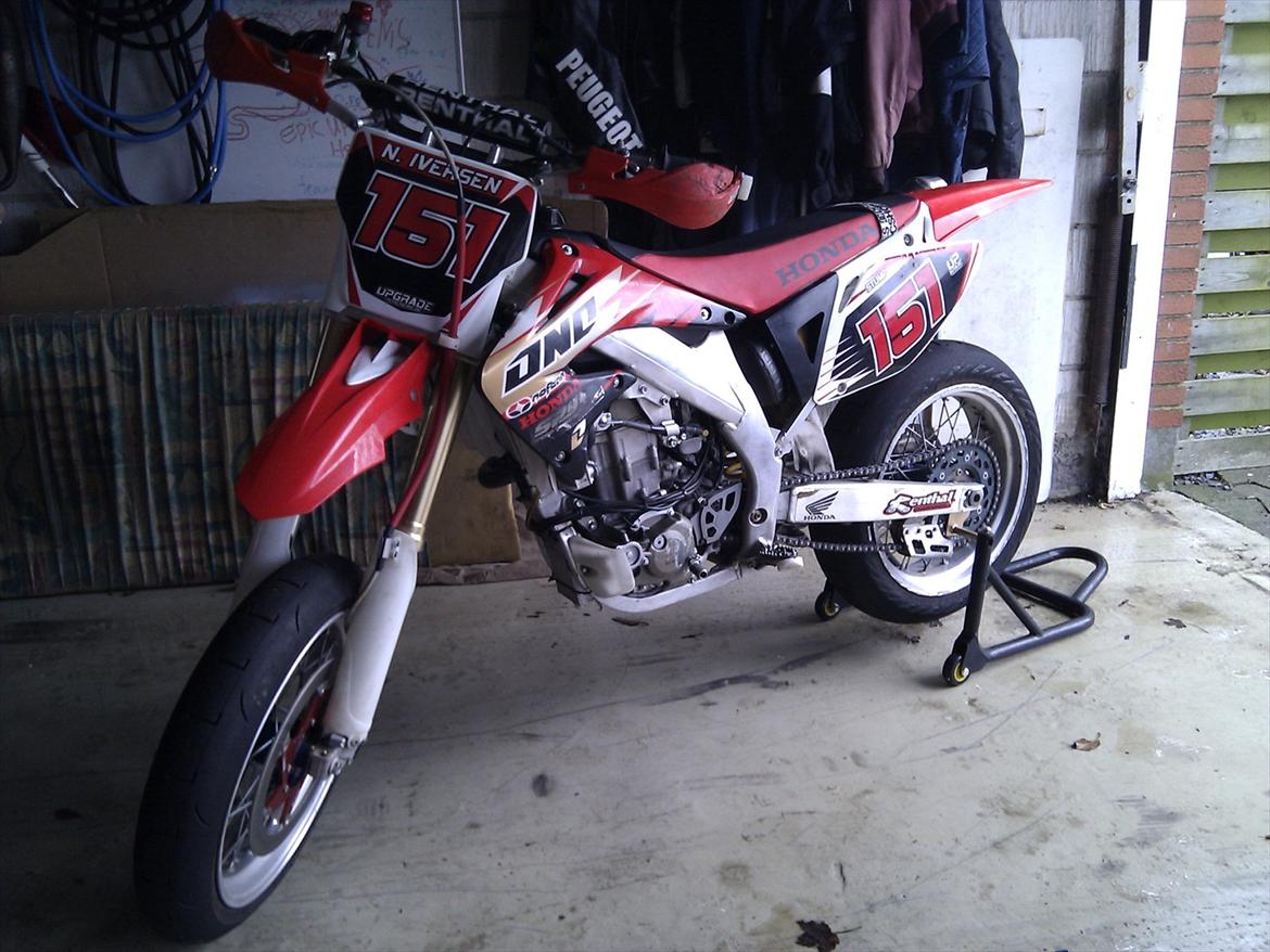 Honda CRF 450R SuperMotard billede 1