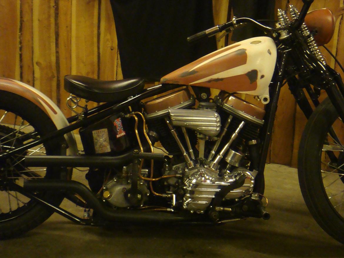 Harley Davidson PanHead Bobber billede 5