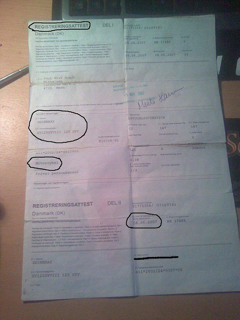 Shineray Thumpstar 125ccm billede 13