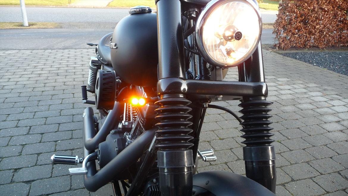 Harley Davidson FXDB Street Bob "Solgt" - Kellermann LED blinklys billede 3