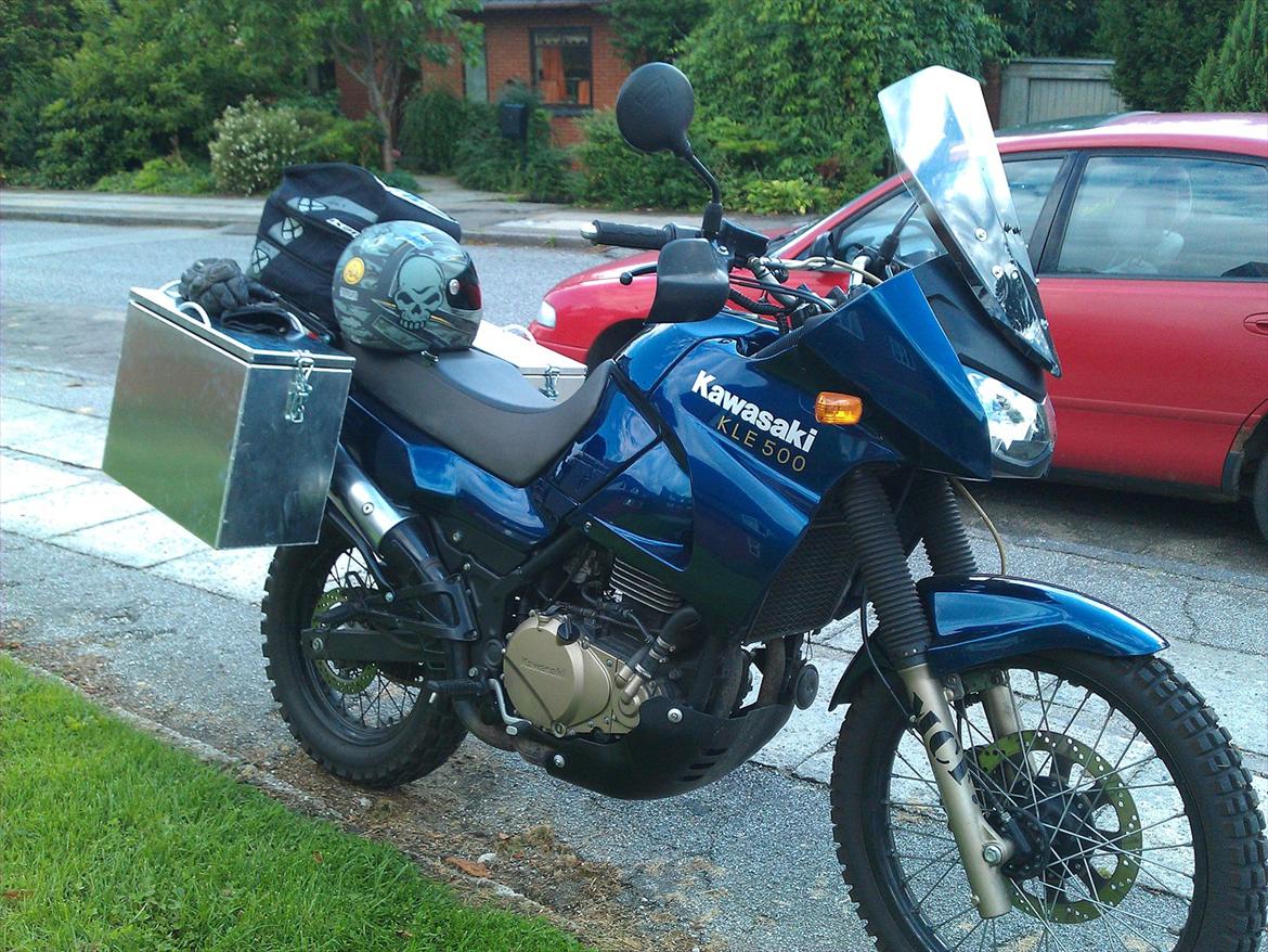 Kawasaki KLE 500  "solgt" billede 11