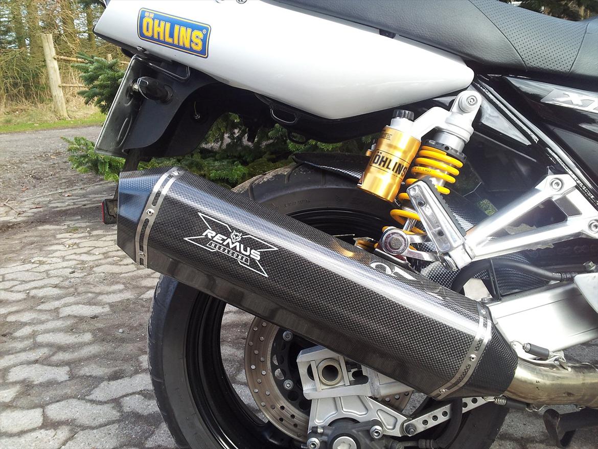 Yamaha XJR 1300 - Remus Hexacone carbon udstødning. billede 8