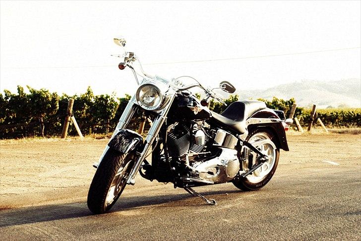 Harley Davidson FLSTFI billede 10