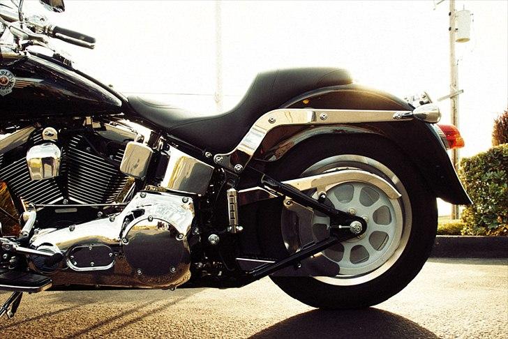Harley Davidson FLSTFI billede 16